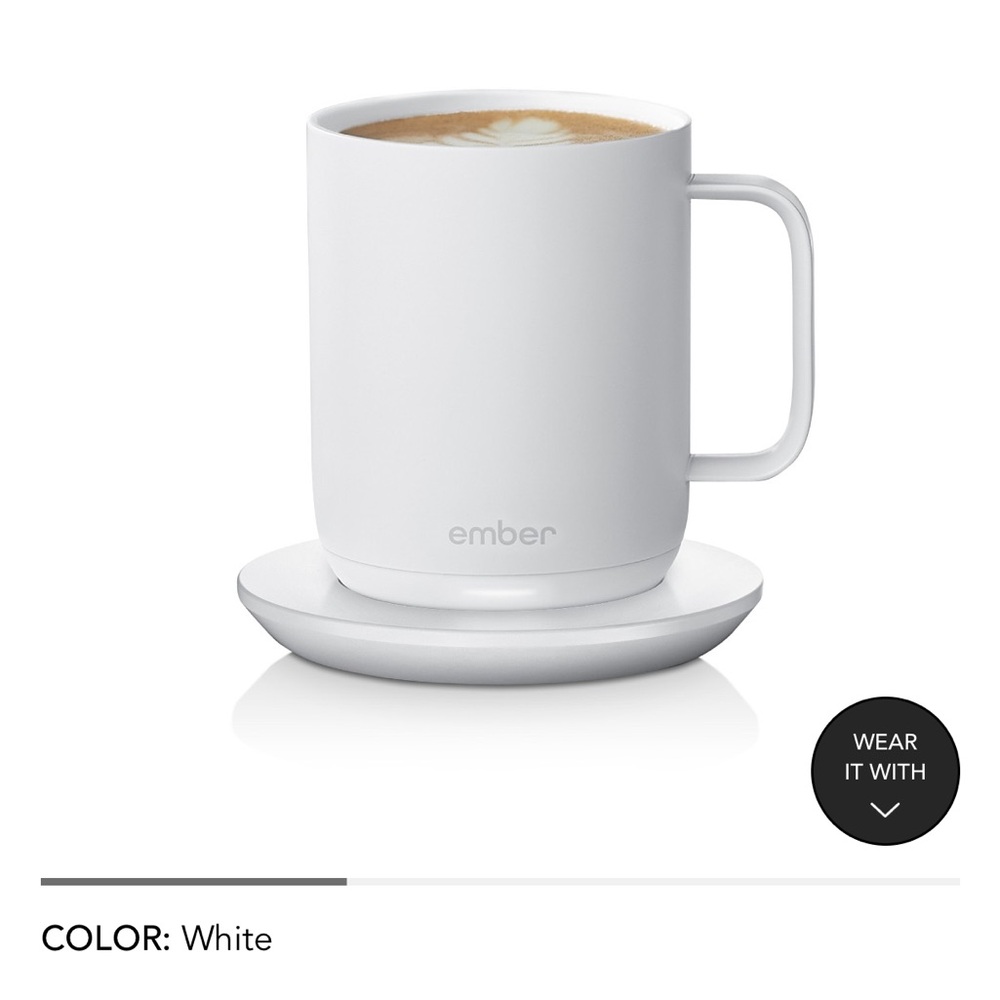 Ember White Temperature Control Smart Mug